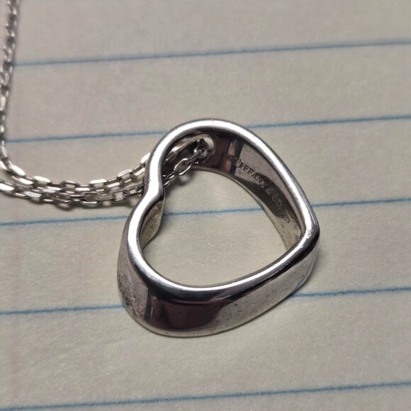Tiffany & Co. Open Heart Pendant - Picture 6 of 16